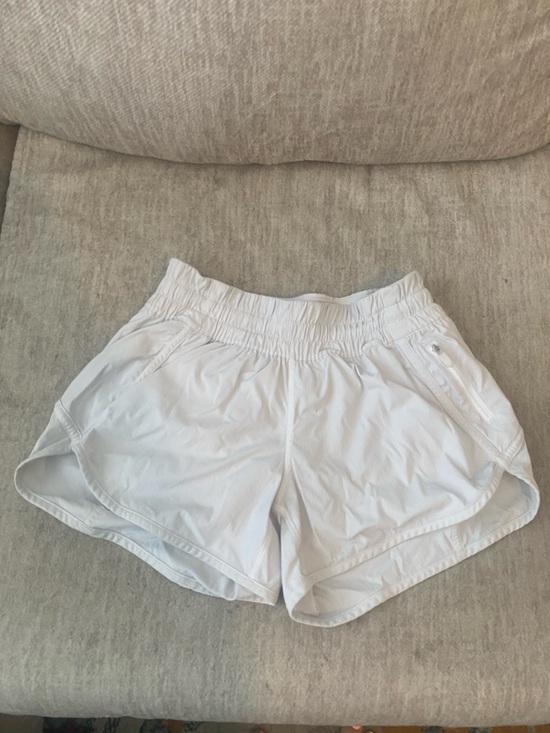 lululemon athletica Pants - lululemon athletica White Womens Athletic Running Shorts